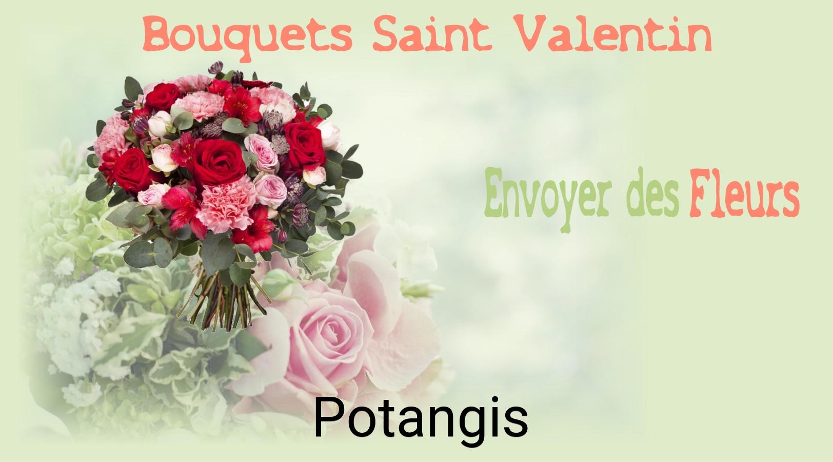 Roses de Saint-Valentin livrées à Potangis